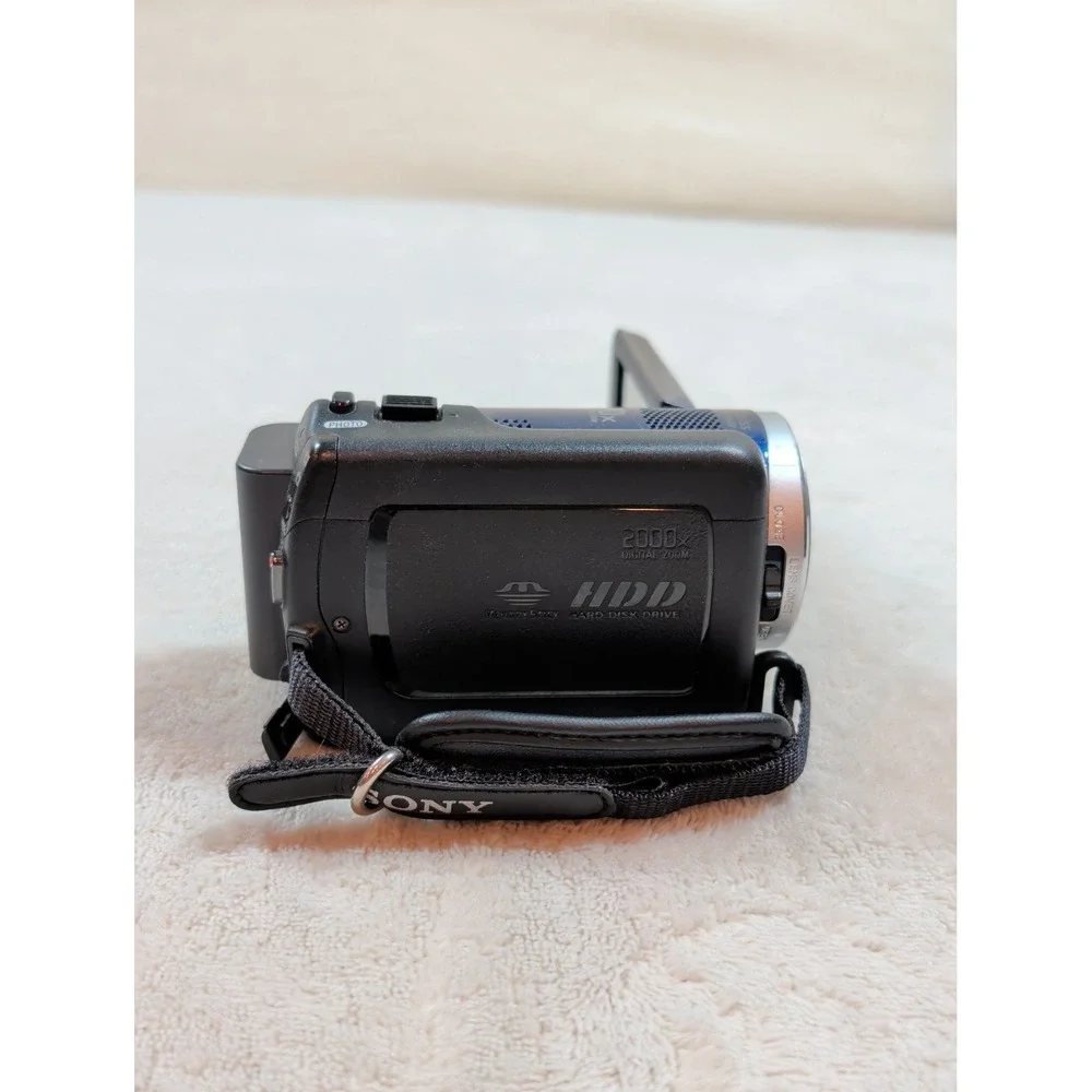 Sony Handycam DCR-SR47 Blue 60GB HDD Camcorder 60x Optical Zoom‎ Carl Zeiss Lens